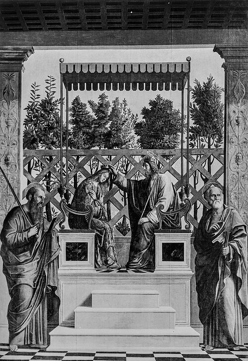 Coronation of Mary, , Vittore Carpaccio