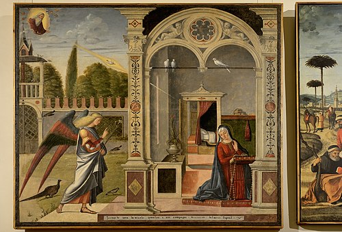 Annunciation, , Vittore Carpaccio