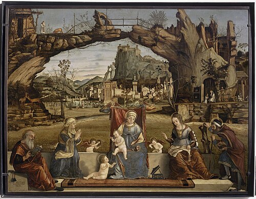 Sainte Conversation, 1500, Vittore Carpaccio