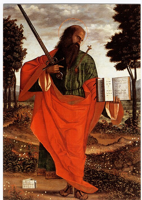 San Paolo stimmatizzato, , Vittore Carpaccio