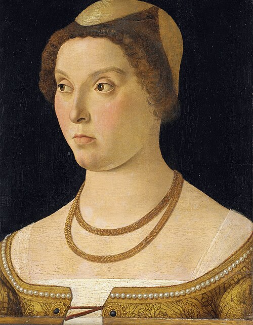 Portrait de femme, 1450, Vittore Carpaccio