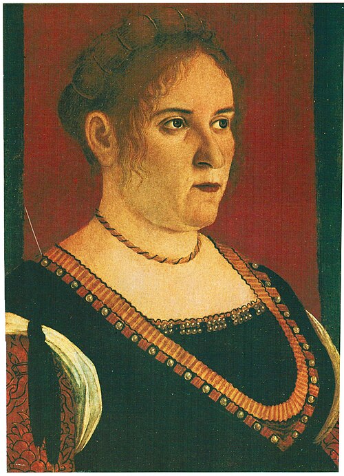 Portrait d'une femme, 1510, Vittore Carpaccio