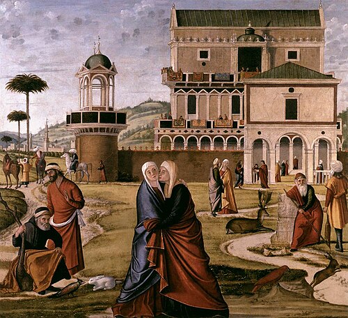 Visitation, 1504, Vittore Carpaccio