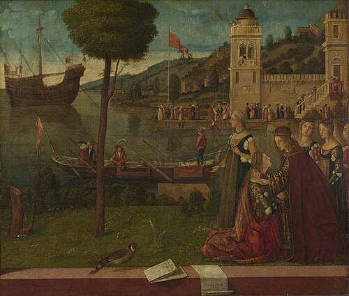 The Departure of Ceyx, 1504, Vittore Carpaccio