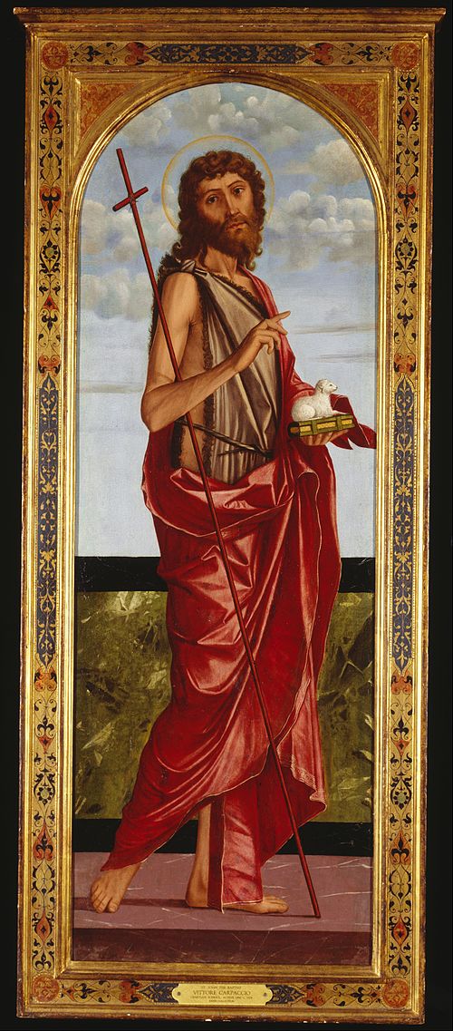 Saint John the Baptist, 1505, Vittore Carpaccio