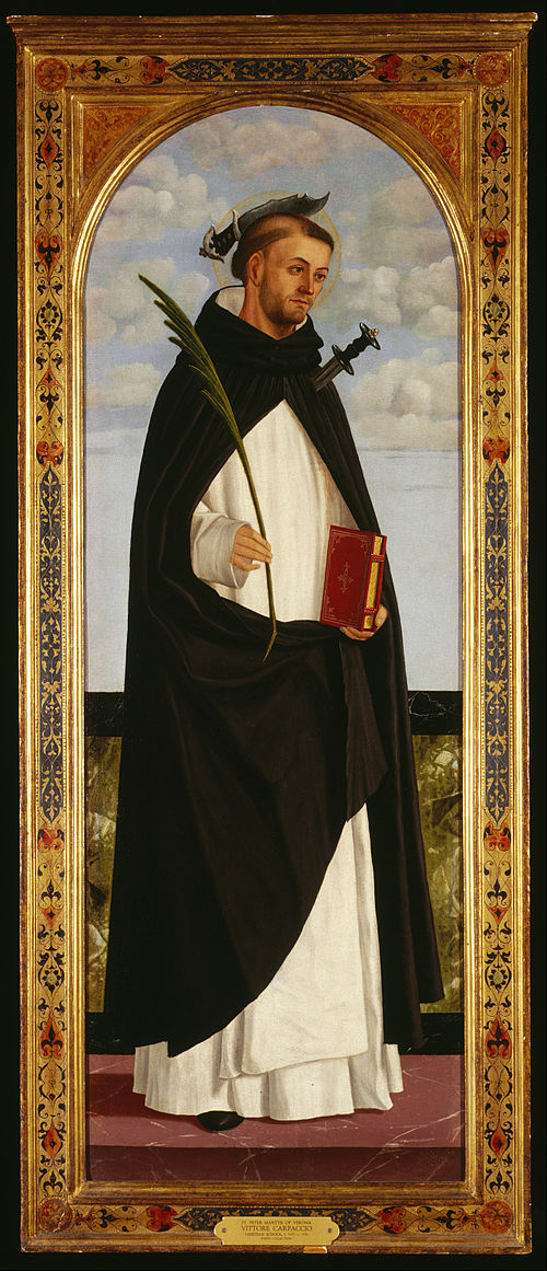 Saint Peter Martyr, 1505, Vittore Carpaccio
