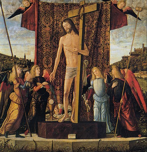 Christ between Four Angels, 1496, Vittore Carpaccio