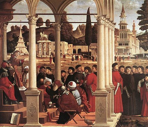 La dispute de saint Etienne, 1514, Vittore Carpaccio