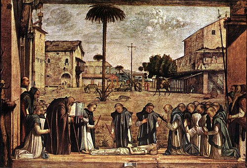 Funeral of St Jerome, 1502, Vittore Carpaccio