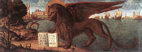 Lion de saint Marc, 1516, Vittore Carpaccio