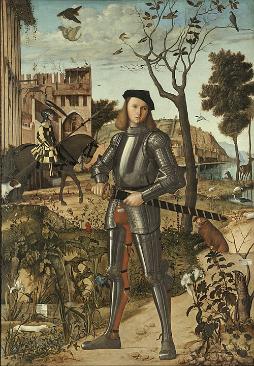 Portrait d'un chevalier, 1510, Vittore Carpaccio