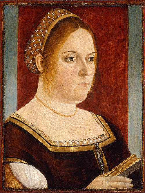 Portrait de femme, 1495, Vittore Carpaccio