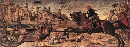 Saint Georges et le Dragon, 1502, Vittore Carpaccio