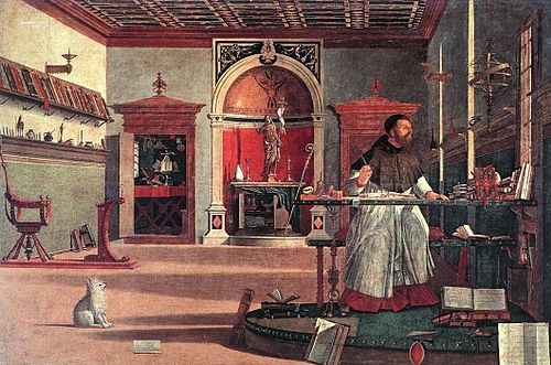 La Vision de saint Augustin, 1502, Vittore Carpaccio