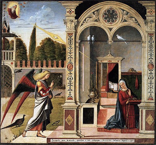 Annunciation, 1504, Vittore Carpaccio