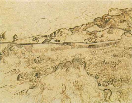 Faucheurs, 1889, Vincent van Gogh