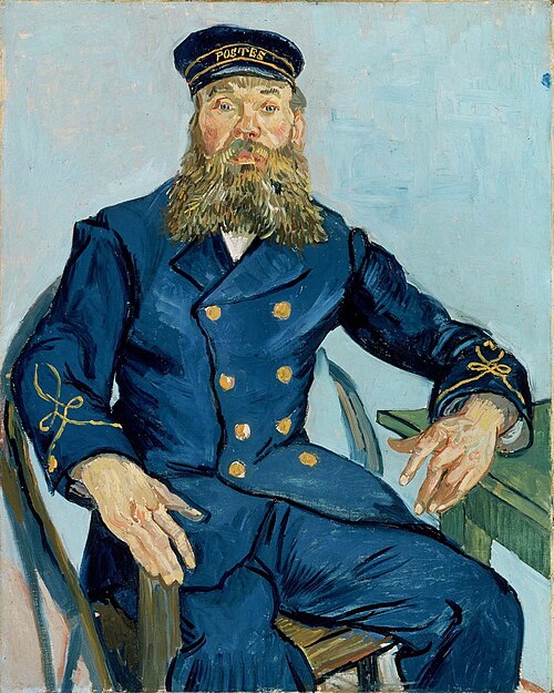 Portrait de Joseph Roulin, 1888, Vincent van Gogh