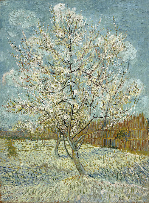 The pink peach tree, 1888, Vincent van Gogh