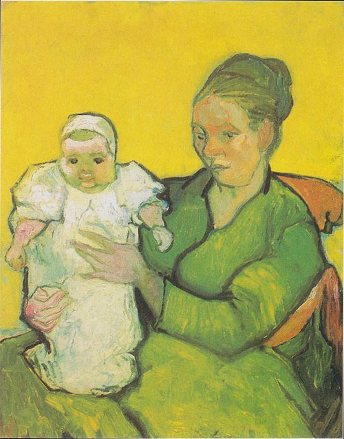Mère Roulin avec son bébé, 1888, Vincent van Gogh