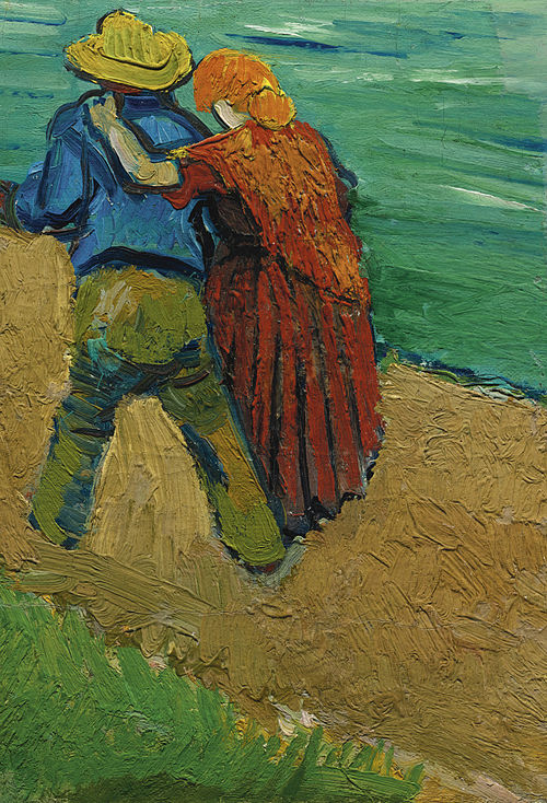 Eglogue en Provence - un couple d'amoureux, 1888, Vincent van Gogh