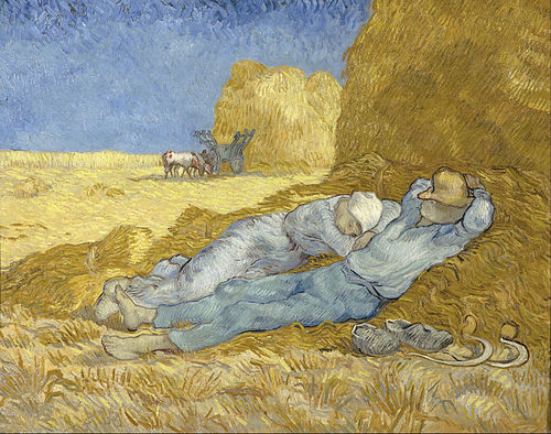 La Méridienne, 1890, Vincent van Gogh