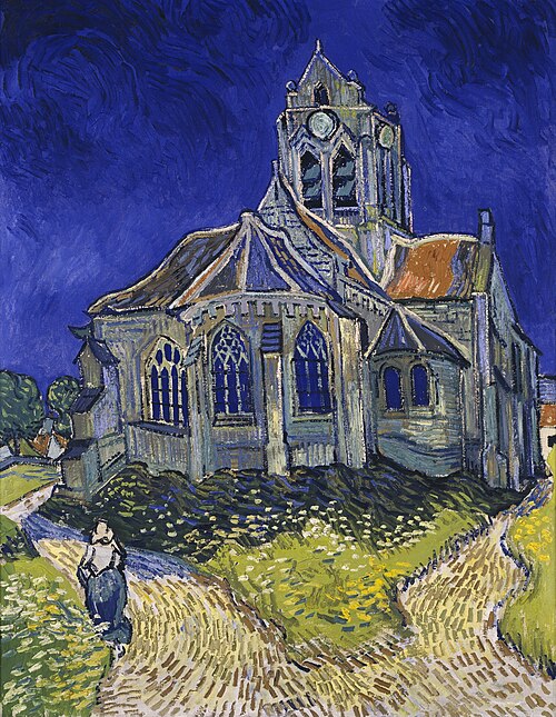 L'Église d'Auvers-sur-Oise, 1890, Vincent van Gogh