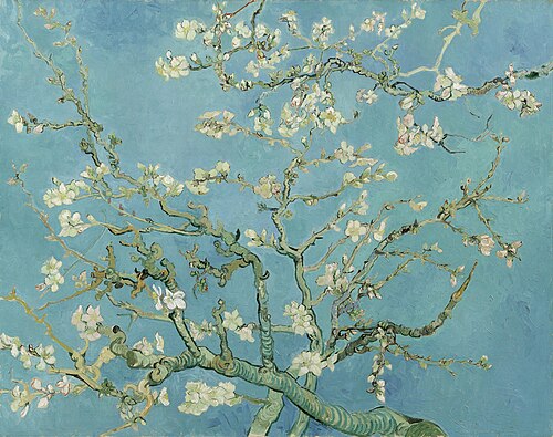 Amandier en fleurs, 1890, Vincent van Gogh