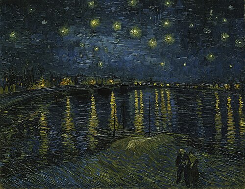 La Nuit étoilée, 1888, Vincent van Gogh
