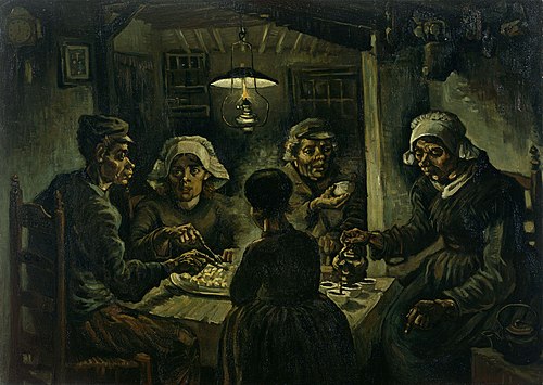 Les Mangeurs de pommes de terre, 1888, Vincent van Gogh