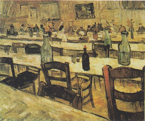 Intérieur d'un restaurant à Arles, 1888, Vincent van Gogh