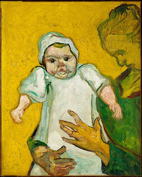 Mère Roulin avec son bébé, 1888, Vincent van Gogh