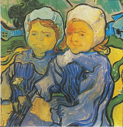 Deux fillettes, 1890, Vincent van Gogh