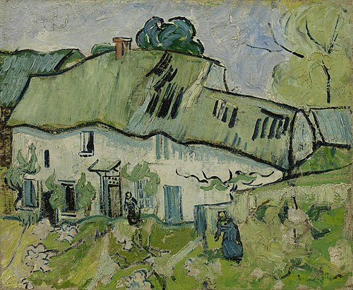Farmhouse, 1890, Vincent van Gogh