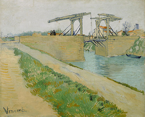 The Langlois bridge, 1888, Vincent van Gogh