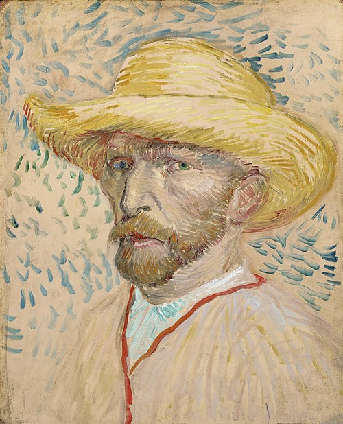 Self-portrait, 1887, Vincent van Gogh