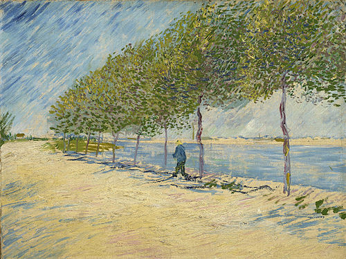 Le long de la Seine, 1887, Vincent van Gogh