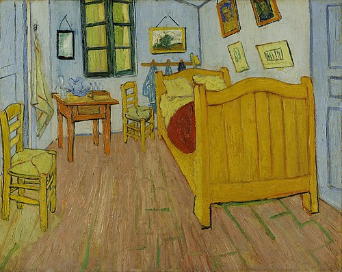 La Chambre à Coucher, 1888, Vincent van Gogh
