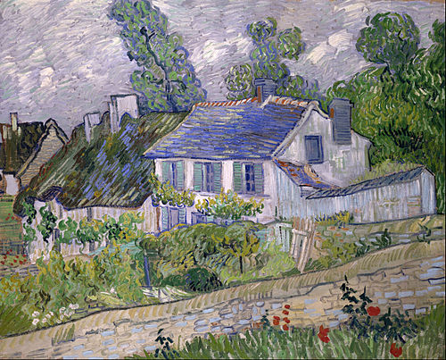 Maisons à Auvers-sur-Oise, 1890, Vincent van Gogh