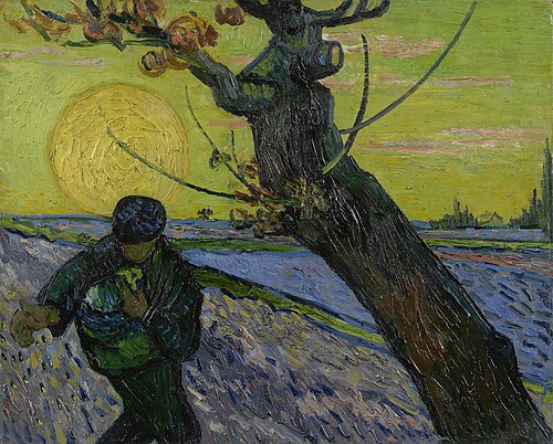 The Sower III (version 2), 1888, Vincent van Gogh