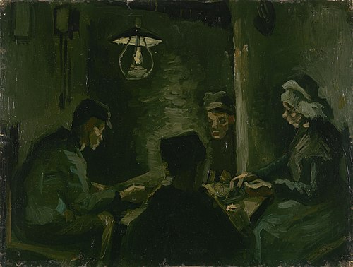 Study for 'The Potato Eaters', 1885, Vincent van Gogh