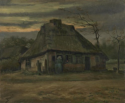 The Cottage, 1885, Vincent van Gogh