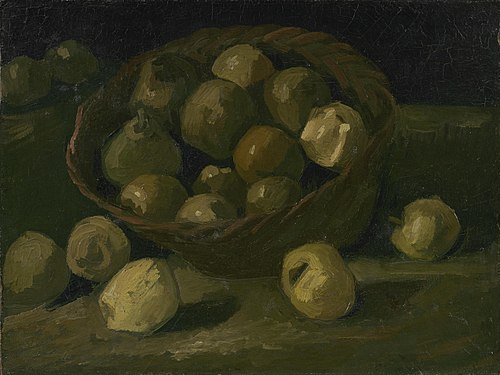 Basket of Apples, 1885, Vincent van Gogh