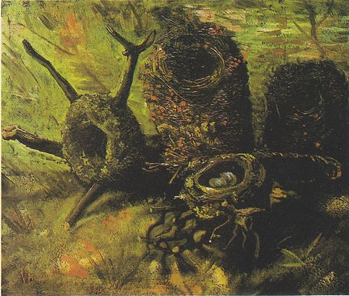 Birds' Nests, 1885, Vincent van Gogh