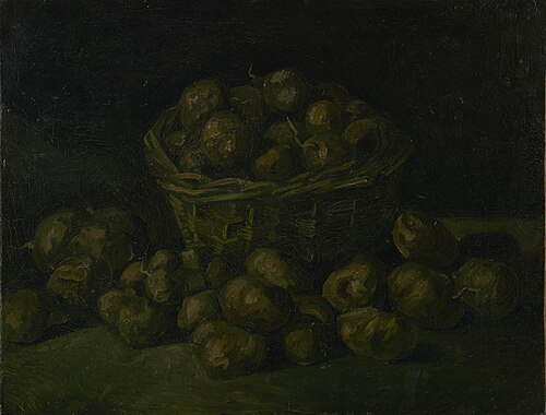 Basket of Potatoes, 1885, Vincent van Gogh