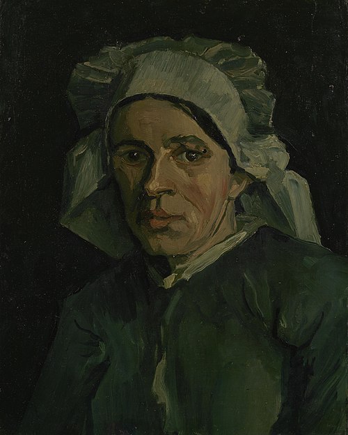 Head of a Woman, 1884, Vincent van Gogh