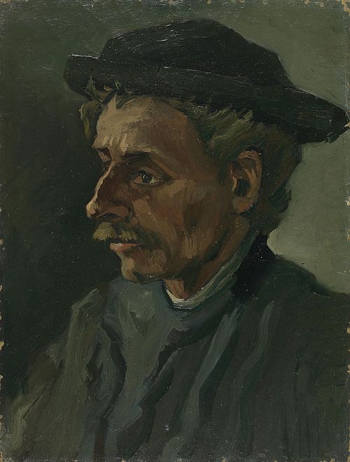 Head of a Man, 1885, Vincent van Gogh