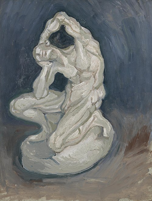 Écorché agenouillé, 1886, Vincent van Gogh