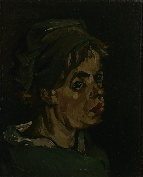 Head of a Woman, 1885, Vincent van Gogh