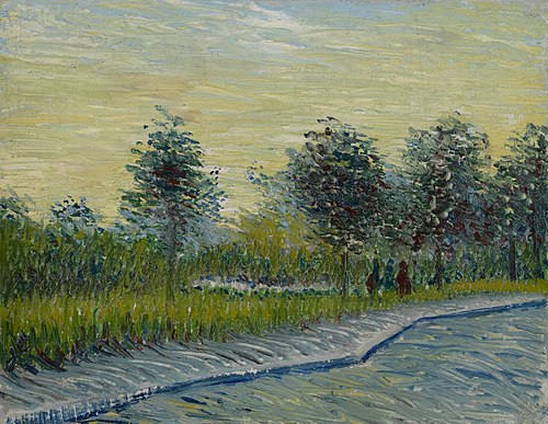 Square Saint-Pierre at Sunset, 1887, Vincent van Gogh