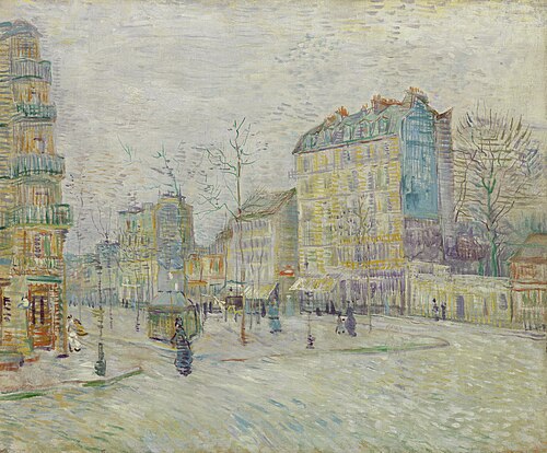 Boulevard de Clichy, 1887, Vincent van Gogh
